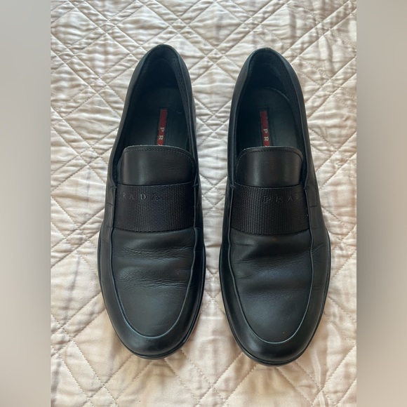 Prada leather loafers - Picture 1 of 8